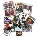 James Bond - Collection of items including autographs by Ursula Andress, Gloria Hendry, Tsai Chin,