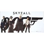 James Bond Skyfall (2012) Indian Six Sheet film poster, rolled, 53 x 108 inches. In very good