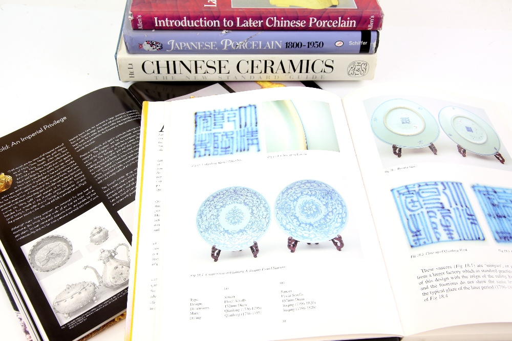 Five reference books on Chinese and Japanese Ceramics or Works of Art, comprising: 'Allen's - Image 2 of 2