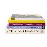 Five reference books on Chinese and Japanese Ceramics or Works of Art, comprising: 'Allen's