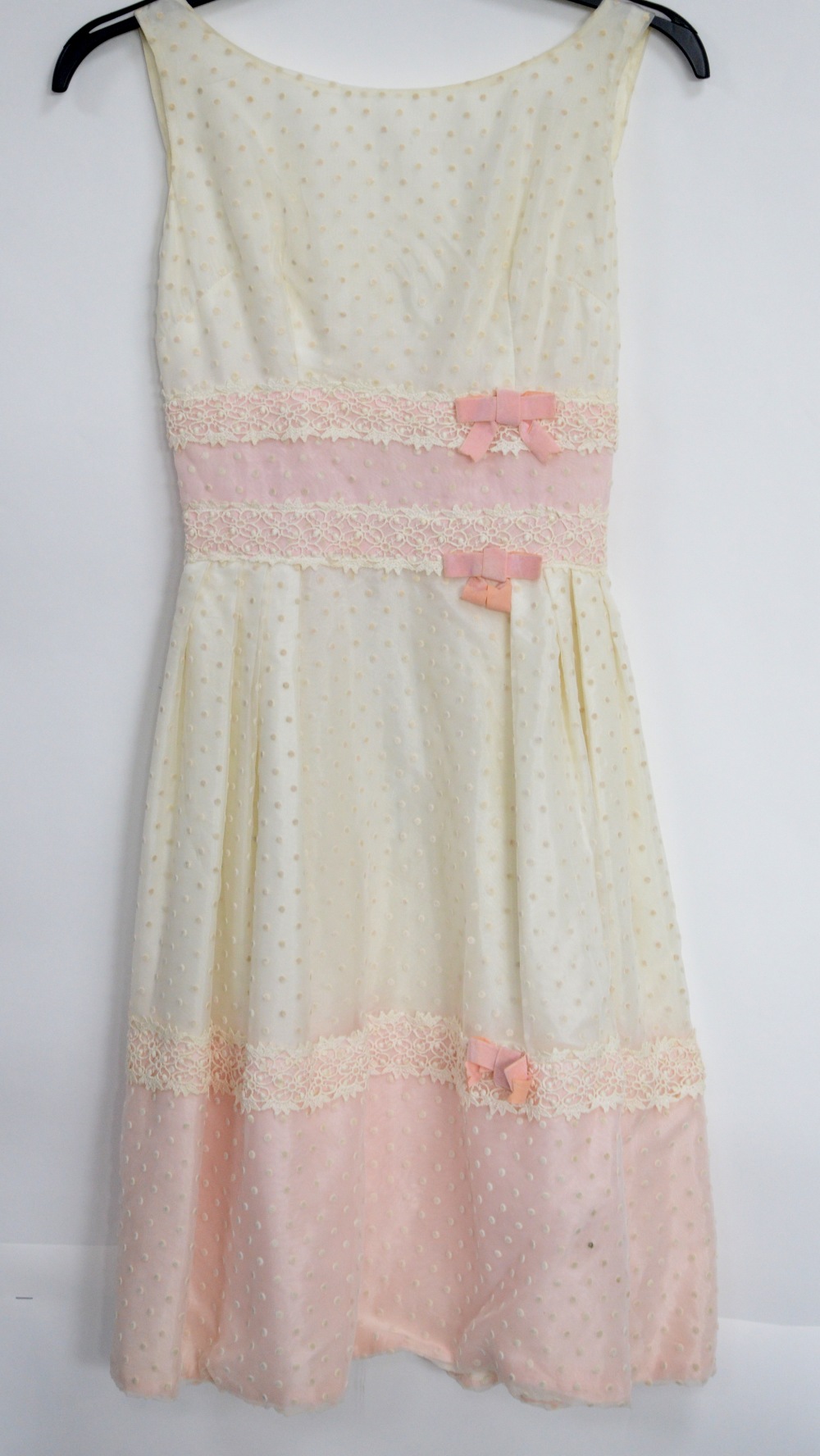 A collection of vintage clothing from 50s to 80s including adult and children's party dresses, - Image 3 of 11