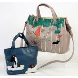 2 Radley Signature bags Walking the dog - Leader of the Pack with purse and dust bag, with