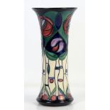 Moorcroft Tribute to Charles Rennie MacIntosh vase, designed by Rachel Bishop, factory marks to