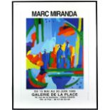 Collection of modern printed exhibition posters and art prints, to include Picasso, Miro, Jackson