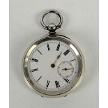 Swiss silver 935 grade open face gent's pocket watch