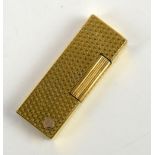 Cased Dunhill gold-plated lighter
