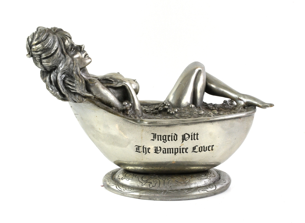 After Christine Baxter, a Compulsion Gallery pewter coated resin figurine of Ingrid Pitt 'The - Image 18 of 23