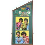 The Beatles - collection of related prints and photographic prints, (10 frames in total)