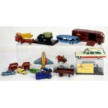 Collection of diecast model cars and vehicles, to include Matchbox, Dinky, Lesney, Models of