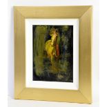 Ian Campbell, Palomino, oil on board, signed, 25cm x 18cmSold on behalf of Oxfam