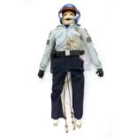 Space Police (1986) - Officer Dick puppet used in the pilot episode of Space Police, the project