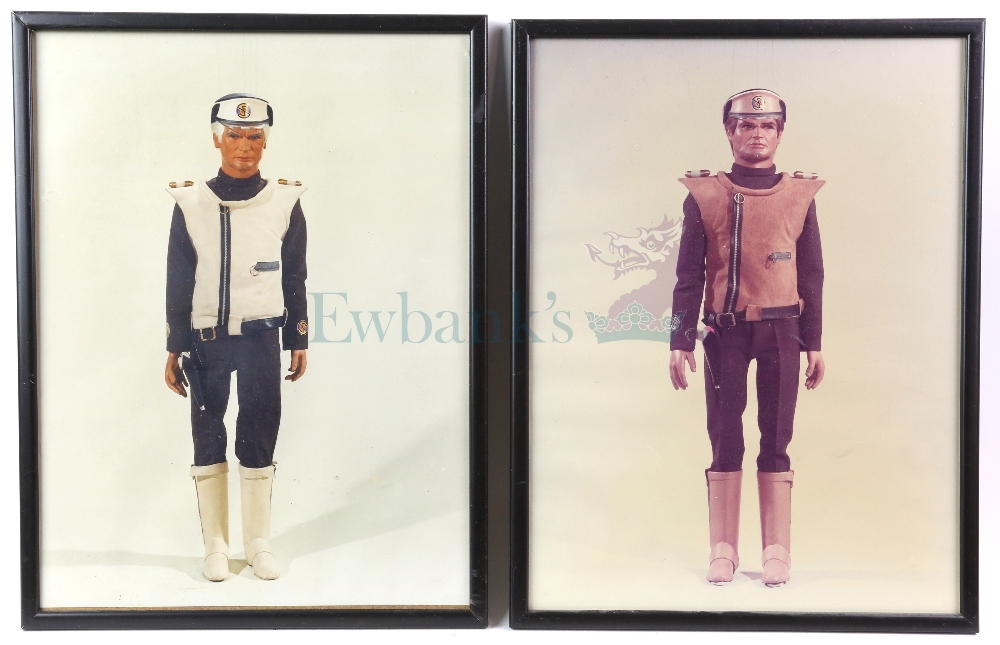 Captain Scarlet - 10 framed photos from Bray Studios showing the puppets, on the photos you can - Image 2 of 6