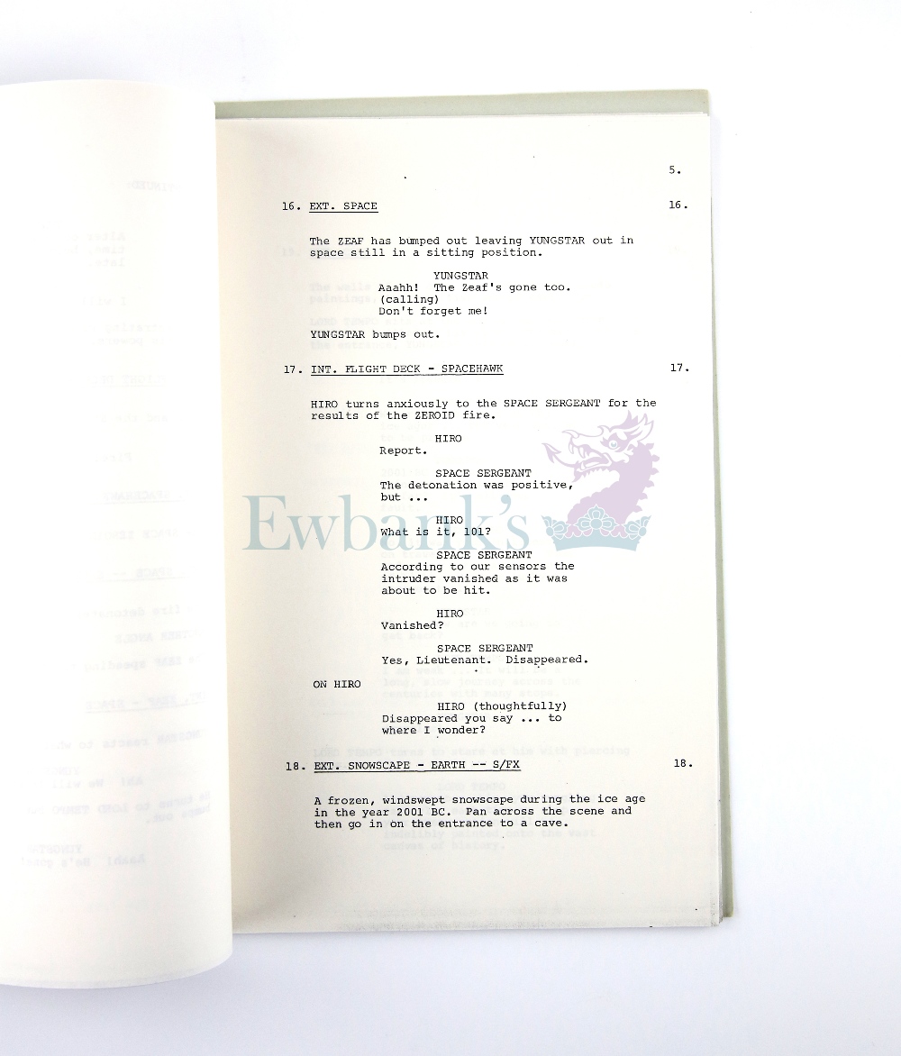 Terrahawks - Four shooting scripts for unmade Terrahawks episodes, including Episode 40 'Number - Image 2 of 15