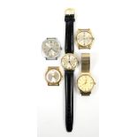 Citizen Newmaster 21 jewels wristwatch, silver coloured dial, baton hour markers, minute track and a