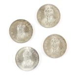 Ireland (4) Easter Uprising silver 10 Shillings 1966