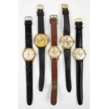 Waltham 17 jewel wristwatch, Tissot Seastar automatic watch, Paul Jobin of Switzerland 17 jewel