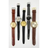 Sekonda 25 jewel automatic wristwatch, Tissot Stylist watch, Veto Original 17 rubis watch,