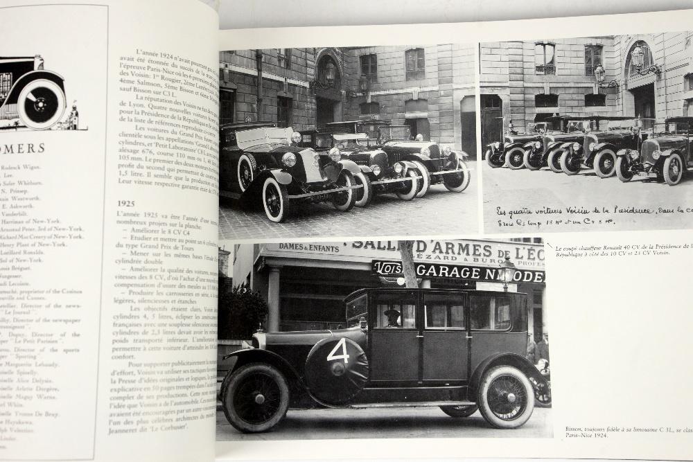 Automobiles Voisin 1919-1958 by Pascal Courteult. A White Mouse publication of 1991, being a limited - Image 2 of 2