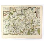 A large folio of unmounted maps mostly of Surrey and the South East, dating from the late 18th
