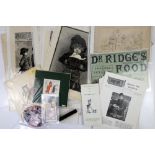 Greenaway, Kate. A Quantity of ephemera, including full page pictures from the London Illustrated