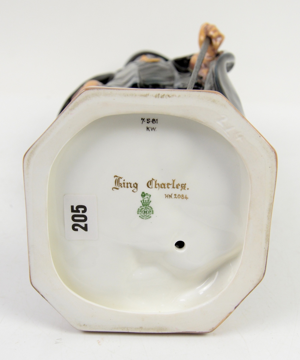 Royal Doulton King Charles no HN2084, after the original by Charles Noke, factory marks and - Image 2 of 2