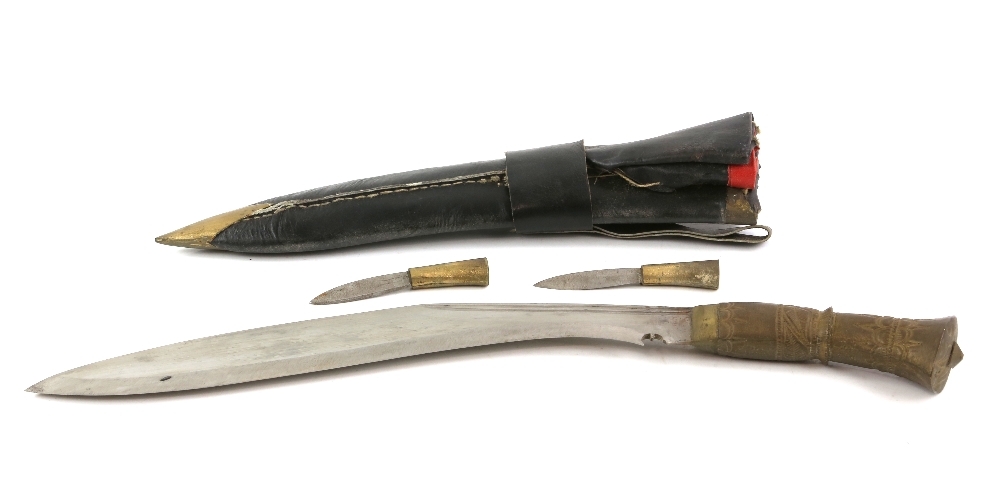 Two Indian Kukri a small Kukri and a modern Kris. - Image 21 of 22