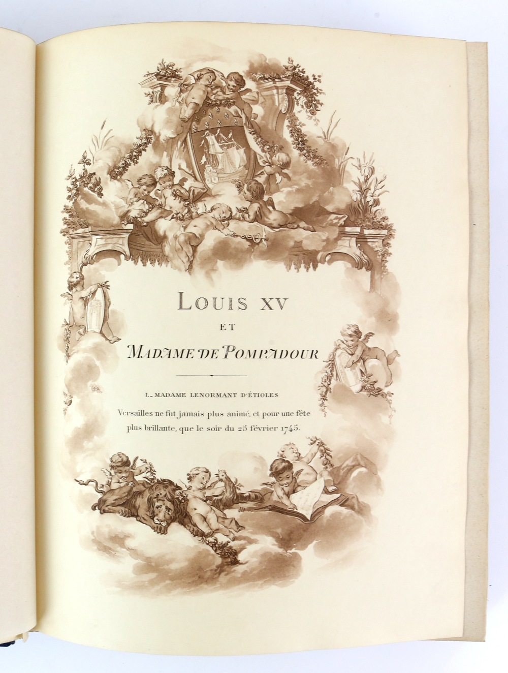 Pierre De Nolhac, Louis XV et Madame de Pompadour, Paris: Goupil & Ciem Manzi, Joyant & Cie, 1903, - Image 4 of 21