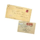 A Postal History Envelope addressed to E.C. Wilton Esq at 'Tibetan Frontier Commission/Khamba