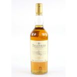 One bottle of Talisker Single Malt Scotch Whisky, aged 18 years, 70cl