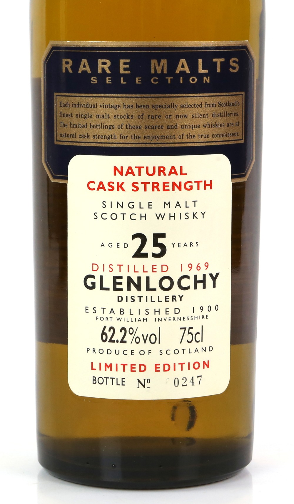 One bottle of Glenlochy 1969 Rare Malt 25 Year Old Natural Cask Strength Whisky, limited edition - Image 4 of 5