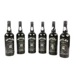 Six bottles of Offley Port Late Bottled Vintage, 1985 vintage, bottled in 1991, specially bottled