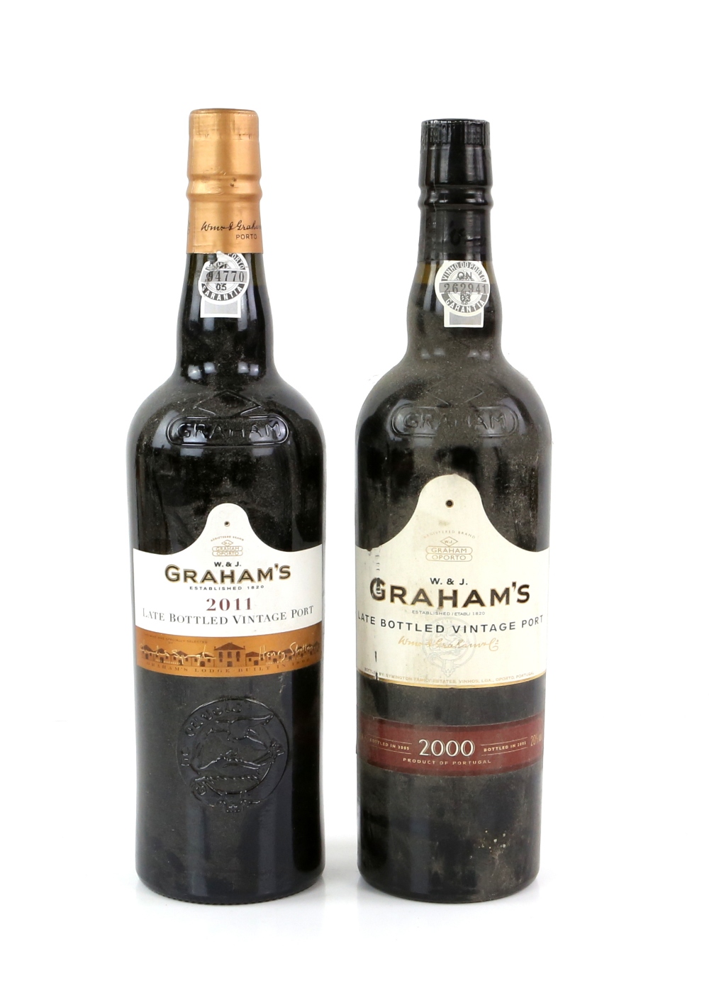 One bottle of Graham's Late Bottled Vintage Port 1991, 75cl; one bottle of Graham's Late Bottled - Image 4 of 7