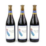 Twelve bottles of Redwood Trails Pinot Noir red wine, 1996 vintage (12)
