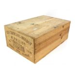 Twelve bottles of Chateau Troplong-Mondot St Emilion 1995 Grand Cru Classe, in unopened wooden crate