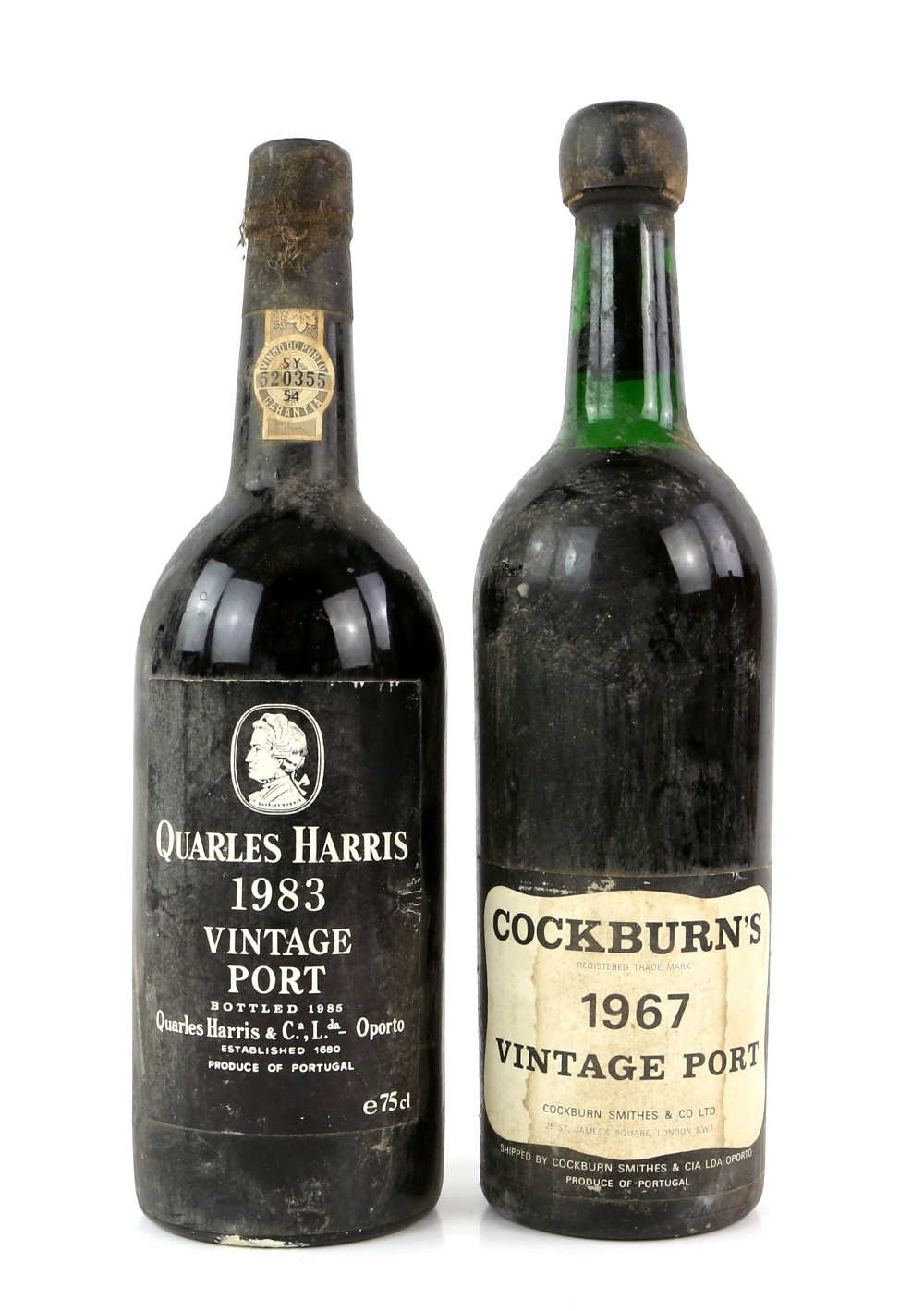 Five bottles of Port to include one bottle of Charles Harris 1983 Vintage Port, 75cl, one bottle - Image 2 of 5