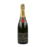 One bottle of Moet & Chandon Dry Imperial champagne 1982, 75cl