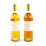 Two bottles of Chateau Climens, 1er Cru Barsac Grand Vin de Sauternes, 2001, 75cl (2)