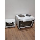 COOKWORKS MINI OVEN WITH HOBB TOGETHER WITH COOPERS COMPACT MINI OVEN