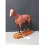 BESWICK MILL REEF HORSE ON STAND