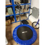 PRO FITNESS MINI TRAMPOLINE TOGETHER WITH BODY SCULPTURE