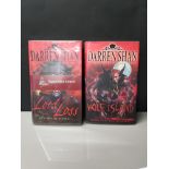 2 AUTOGRAPHED DARREN SHAN BOOKS WOLF ISLAND AND LORD LOSS BOTH SIGNED BY THE AUTHOR