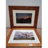 2 NICELY FRAMED LIMITED EDITION PHOTOGRAPHS BY RICHARD KNAPPER INC GOLDEN WINGS OF AN ANGEL 2/100