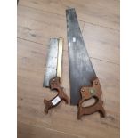 2 SPEAR AND JACKSON WARRANTED SUPERIOR SAWS