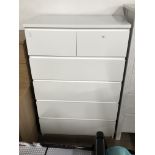 MODERN 2 OVER 4 DRAWER CHEST