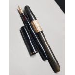 WATERMANS IDEAL JUNIOR FOUNTAIN PEN PLUS MILES MARTIN PEN AND CO BIRO PEN