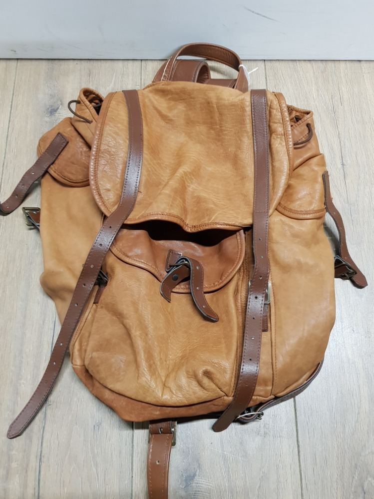 GENUINE KANGAROO LEATHER BACKPACK