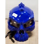 BLUE SKULL BIKE SAFETY HELMET