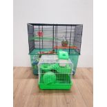 2 ASSORTED PET CAGES