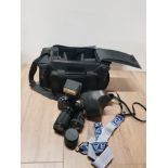 PRAKTICA BC1 CAMERA IN CARRY BAG WITH ACCESSORIES