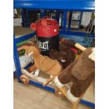 A LOT INC ROCKING HORSES BOXING BAG ETC